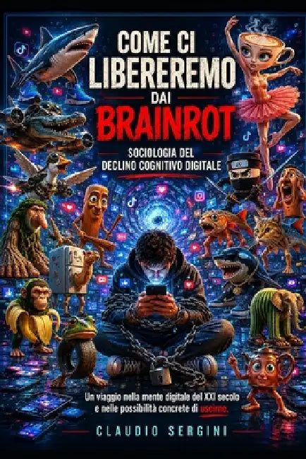 Come ci libereremo dai brainrot: Sociologia del declino cognitivo digitale by Claudio Sergini