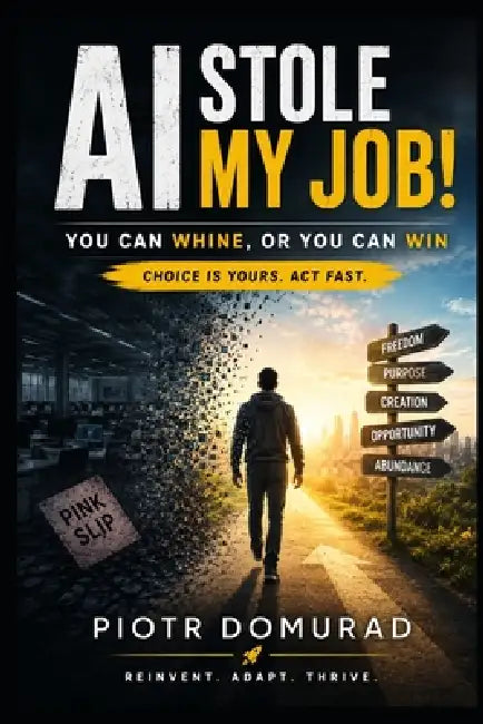 AI Stole My Job!: You Can Whine, or You Can Win Choice Is Yours. Act Fast. by Piotr Domurad