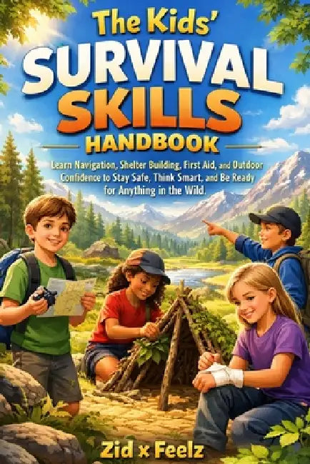 The Kids' Survival Skills Handbook: Learn Navigation, Shelter Building, First Aid, and Outdoor Confidence to Stay Safe, Think Smart, and Be Ready for by Zid X. Feelz