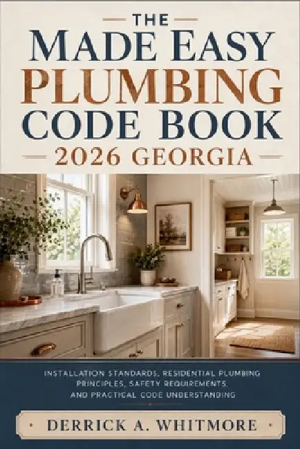 The Made Easy Plumbing Code Book 2026 Georgia: Installation Standards, Residential Plumbing Principles, Safety Requirements, and Practical Code Unders by Derrick a Whitmore