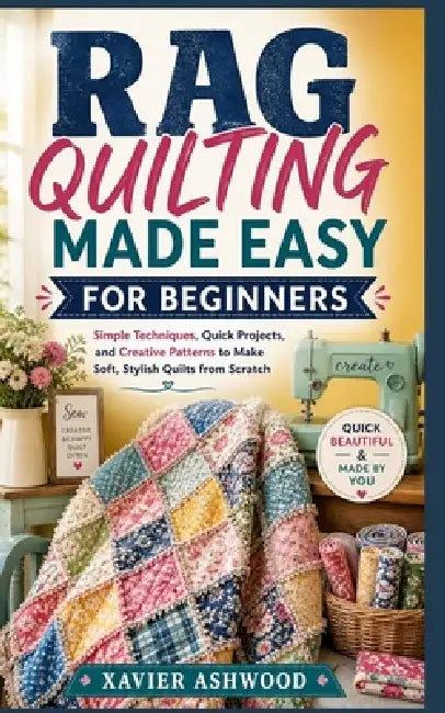 Rag Quilting Made Easy for Beginners: Simple Techniques, Quick Projects, and Creative Patterns to Make Soft, Stylish Quilts from Scratch by Xavier Ashwood