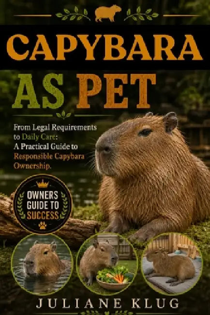 Capybara as Pet: From Legal Requirements to Daily Care: A Practical Guide to Responsible Capybara Ownership. by Juliane Klug