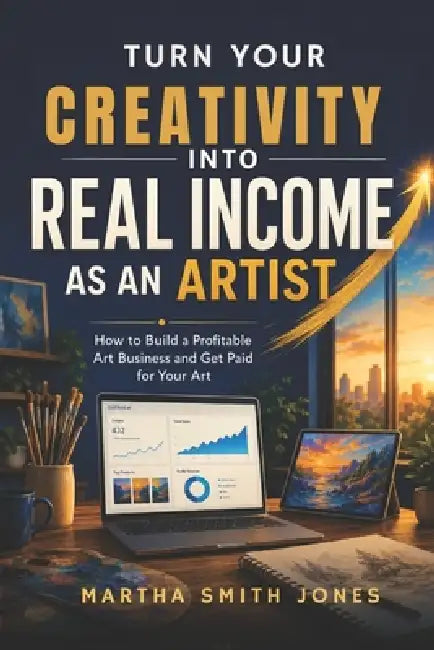 Turn Your Creativity Into Real Income: How to Build a Profitable Art Business and Get Paid for Your Art by Martha Smith-Jones