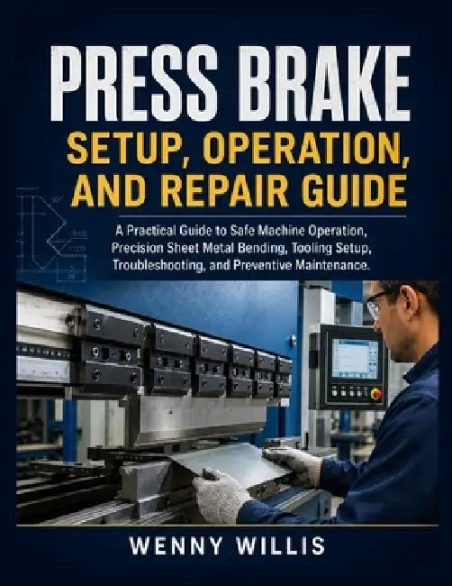 Press Brake Setup, Operation, and Repair Guide: A Practical Guide to Safe Machine Operation, Precision Sheet Metal Bending, Tooling Setup, Troubleshoo by Wenny Willis
