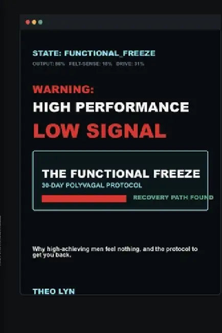 The Functional Freeze: Why High-Achieving Men Feel Nothing, and the 30-Day Polyvagal Protocol to Get You Back by Theo Lyn