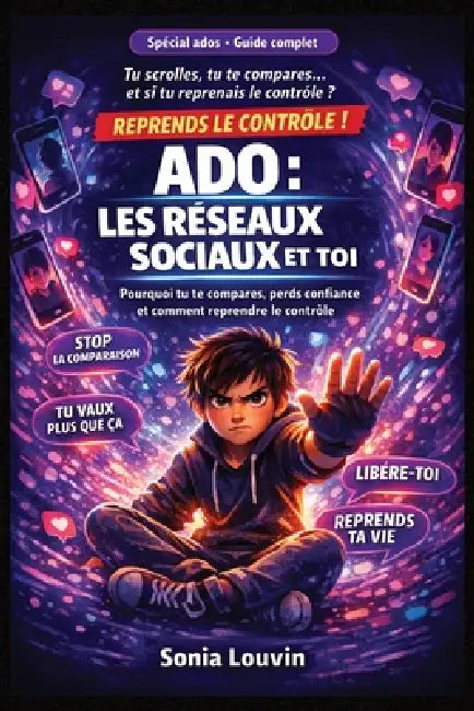ADO: Les réseaux sociaux et toi Pourquoi tu te compares, perds confiance et comment reprendre le contrôle: Comprendre les pièges des réseaux sociaux: by Sonia Louvin