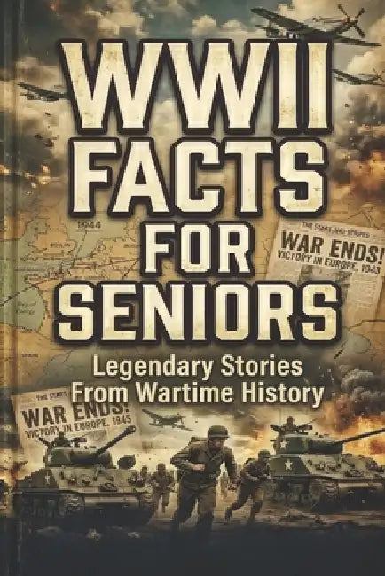 WWII Facts for Senior Men: Interesting World War II Stories, Historic Battles, Military Heroes, Secret Missions, and Wartime Events for History Lovers by Harold Everett Whitmore