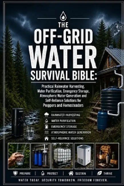 The Off-Grid Water Survival Bible: Practical Rainwater Harvesting, Water Purification, Emergency Storage, Atmospheric Water Generation and Self-Relian by Alexander Rhea