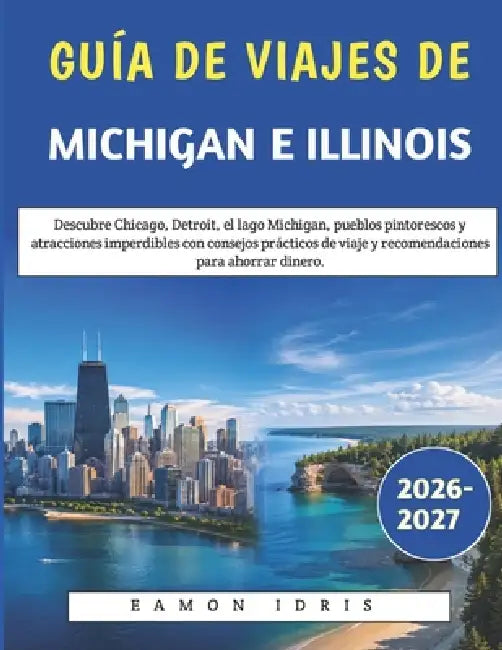 Guía De Viajes De Michigan E Illinois 2026-2027: Descubre Chicago, Detroit, el lago Michigan, pueblos pintorescos y atracciones imperdibles con consej by Eamon Idris
