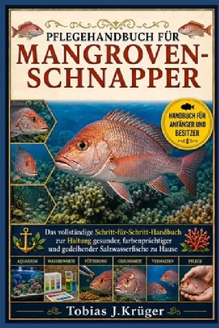 Pflegehandbuch Für Mangroven-Schnapper: Das vollständige Schritt-für-Schritt-Handbuch zur Haltung gesunder, farbenprächtiger und gedeihender Salzwasse by Tobias J. Krüger