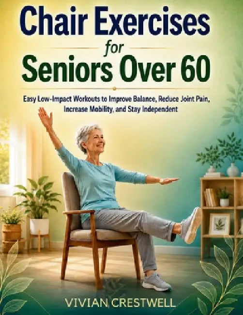 Chair Exercises for Seniors Over 60: Easy Low-Impact Workouts to Improve Balance, Reduce Joint Pain, Increase Mobility, and Stay Independent by Vivian Crestwell
