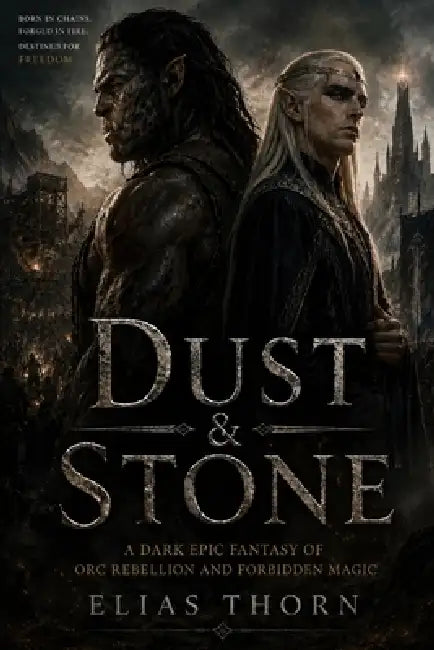 Dust & Stone: A Dark Epic Fantasy of Orc Rebellion and Forbidden Magic by Elias Thorn