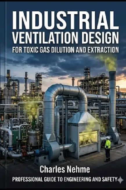 INDUSTRIAL VENTILATION DESIGN for Toxic Gas Dilution and Extraction: Chemical Plants - Laboratories - Semiconductor Wet Benches by Charles Nehme