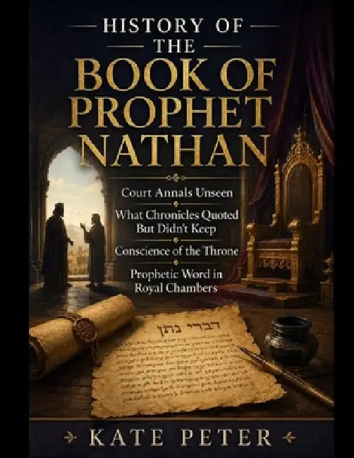 History of the Book of Prophet Nathan: Court Annals Unseen What Chronicles Quoted But Didn't Keep Conscience of the Throne Prophetic Word in Royal Cha by Kate Peter