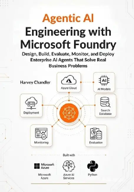 Agentic AI Engineering with Microsoft Foundry: Design, Build, Evaluate, Monitor, and Deploy Enterprise AI Agents That Solve Real Business Problems by Harvey Chandler