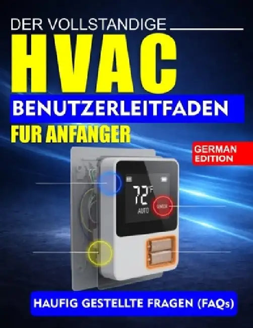 Der Vollstandige Hvac-Benutzerleitfaden Fur Anfanger: Schritt-für-Schritt-Anleitung für Installation, Fehlerbehebung und Wartung by David Hunter