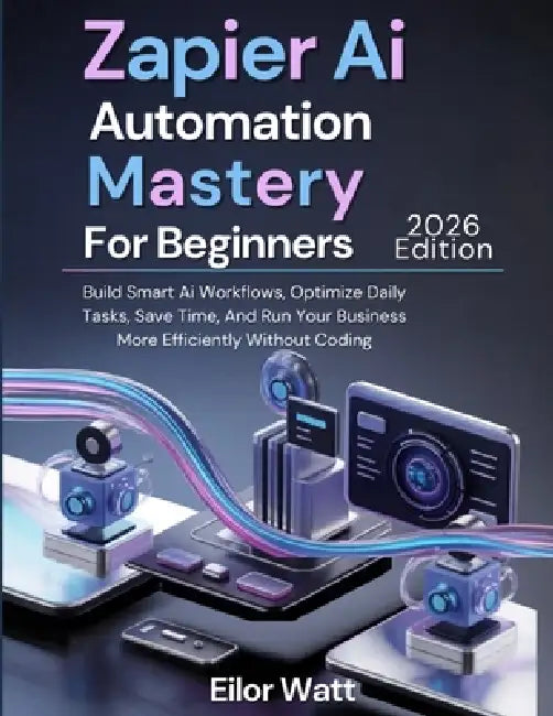 Zapier Ai Automation Mastery For Beginners: 2026 Edition: Build Smart Ai Workflows, Optimize Daily Tasks, Save Time, And Run Your Business More Effici by Elior Watt
