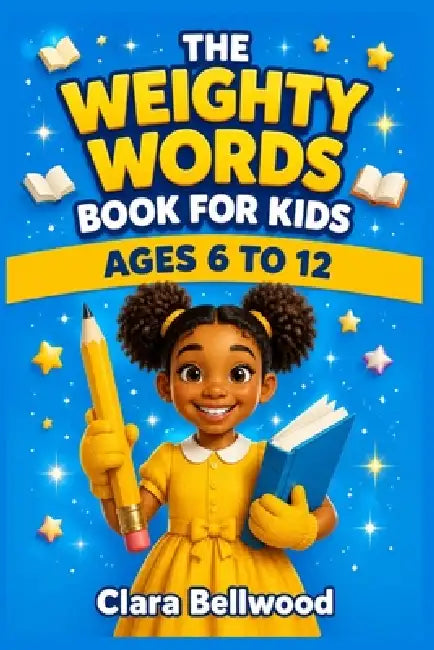 The Weighty Words Book for Kids: Build Vocabulary, Boost Confidence, and Explore Words Through Fun Activities for Kids Ages 6-12 by Clara Bellwood