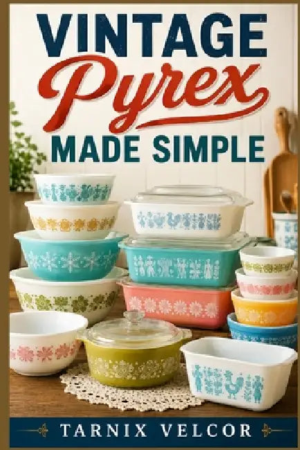 VINTAGE Pyrex MADE SIMPLE: A Beginner Step-by-Step Guide to Collecting, Identifying, and Understanding Vintage Glassware by Tarnix Velcor