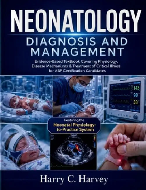 Neonatology Diagnosis and Management: Evidence-Based Textbook Covering Physiology, Disease Mechanisms & Treatment of Critical Illness for ABP Certific by Harry C. Harvey