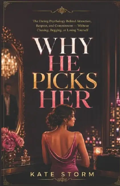 Why He Picks Her: The Dating Psychology Behind Attraction, Respect, and Commitment - Without Chasing, Begging, or Losing Yourself by Kate Storm