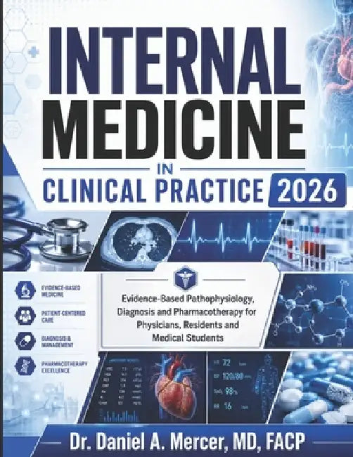 Internal Medicine in Clinical Practice 2026: Evidence-Based Pathophysiology, Diagnosis and Pharmacotherapy for Physicians, Residents and Medical Stude by Daniel A. Mercer