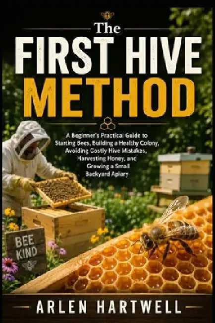 The First Hive Method: A Beginner's Practical Guide to Starting Bees, Building a Healthy Colony, Avoiding Costly Hive Mistakes, Harvesting Honey, and by Arlen Hartwell