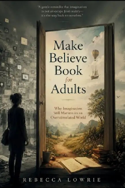 Make Believe Book for Adults: Why Imagination Still Matters in an Overstimulated World by Rebecca Lowrie