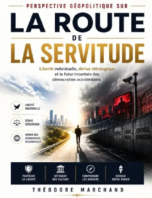 Perspective géopolitique sur La route de la servitude: Liberté individuelle, dérive idéologique et le futur incertain des démocraties occidentales by Théodore Marchand