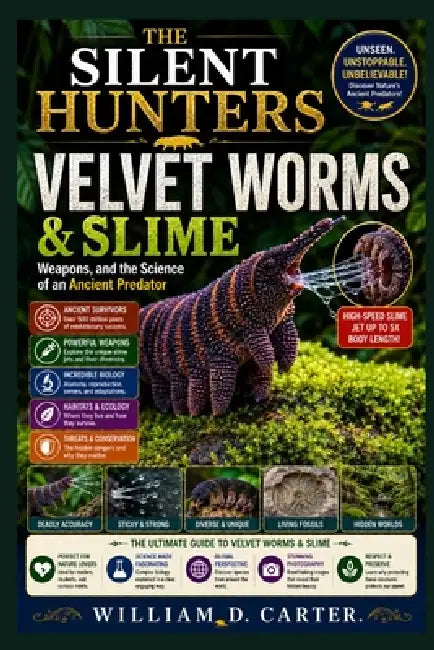 The Silent Hunters Velvet Wormsslime.: Weapons, and the Science of an Ancient Predator by William D. Carter