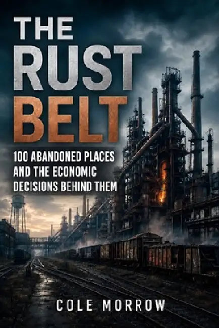 The Rust Belt: 100 Abandoned Places and the Economic Decisions Behind Them by Cole Morrow