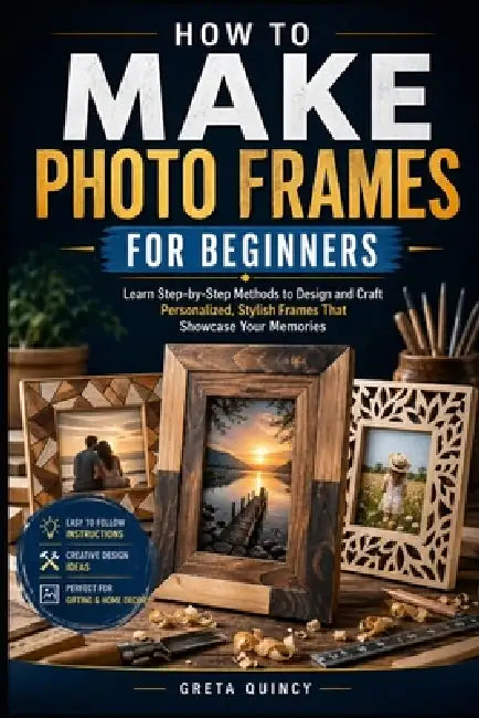 How To Make Photo Frames For Beginners: Learn Step-by-Step Methods to Design and Craft Personalized, Stylish Frames That Showcase Your Memories by Greta Quincy
