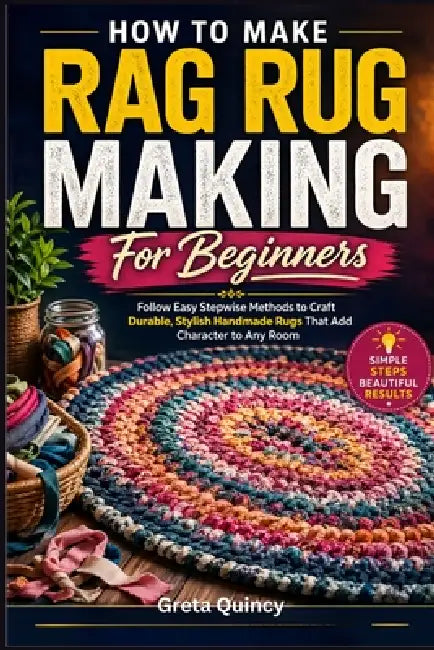 How To Make Rag Rug Making For Beginners: Follow Easy Stepwise Methods to Craft Durable, Stylish Handmade Rugs That Add Character to Any Room by Greta Quincy