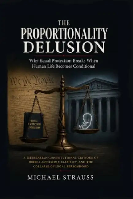 The Proportionality Delusion: Why Equal Protection Breaks When Human Life Becomes Conditional: A Libertarian Constitutional Critique of Bodily Autonom by Michael Strauss