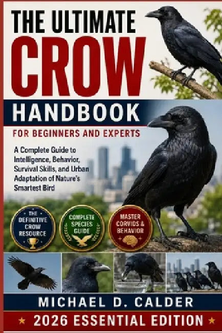 The Ultimate Crow Handbook for Beginners and Experts: A Complete Guide to Intelligence, Behavior, Survival Skills, and Urban Adaptation of Nature's Sm by Michael D. Calder
