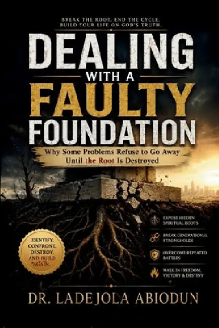 Dealing With a Faulty Foundation: Why Some Problems Refuse to Go Away Until the Root Is Destroyed by Ladejola Abiodun