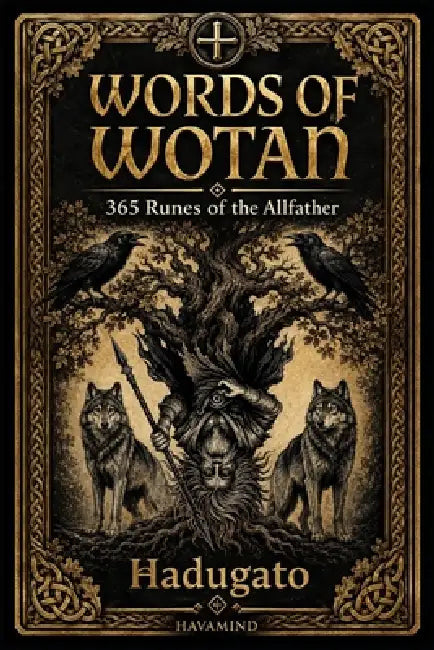 Words of Wotan: 365 Runes of the Allfather by Jack Korvan, Hadu Gato