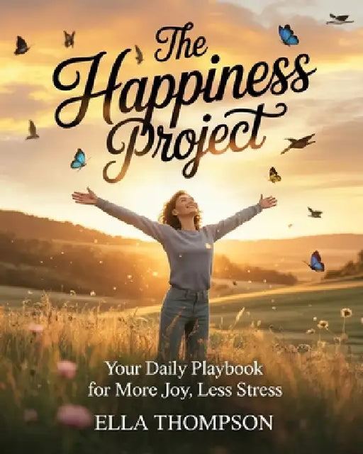 The Happiness Project: Your Daily Playbook For More Joy, Less Stress by Ella Thompson