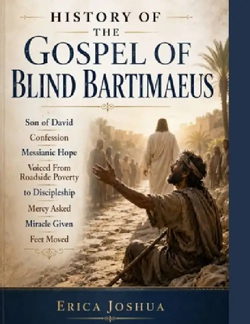 History of the Gospel of Blind Bartimaeus: Son of David Confession Messianic Hope Voiced From Roadside Poverty to Discipleship Mercy Asked Miracle Giv by Erica Joshua