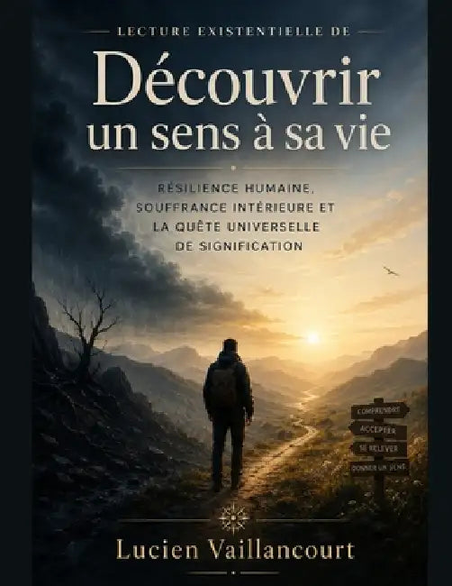 Lecture existentielle de Découvrir un sens à sa vie: Résilience humaine, souffrance intérieure et la quête universelle de signification by Lucien Vaillancourt