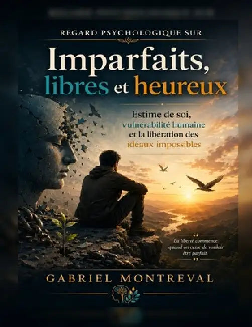 Regard psychologique sur Imparfaits, libres et heureux: Estime de soi, vulnérabilité humaine et la libération des idéaux impossibles by Gabriel Montreval