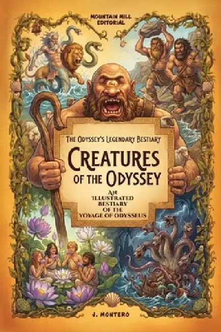Creatures of the Odyssey: An Illustrated Bestiary of Homer's Voyage, A Family Companion to the Epic by J. Montero, Mountain Mill Editorial