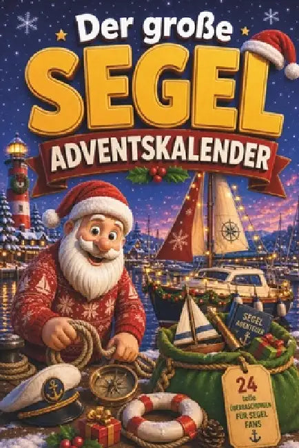 Der große Segel-Adventskalender: 24 Tage voller Rätsel, Fakten, Quiz & Mitmachseiten als Geschenk für Segler by Friedhelm Wichtel