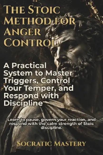 The Stoic Method for Anger Control: A Practical System to Master Triggers, Control Your Temper, and Respond with Discipline by Socratic Mastery