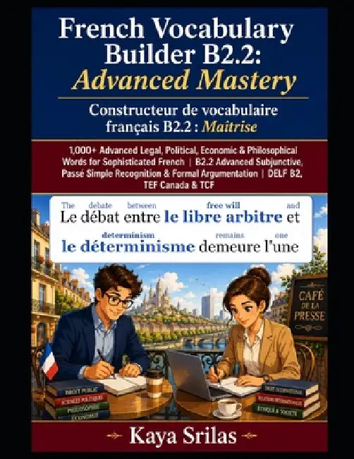 French Vocabulary Builder B2.2: Advanced Mastery / Constructeur de vocabulaire français B2.2: Maîtrise: 1,000+ Advanced Legal, Political, Economic & P by Kaya Srilas