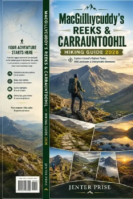 Macgillycuddy's Reeks & Carrauntoohil Hiking Guide 2026 by Jenter Prise
