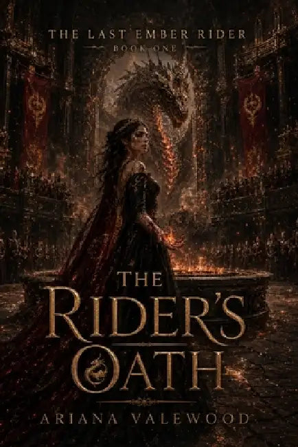 The Rider's Oath: A Dark Royal Dragon Romantasy of Forbidden Oaths, Ancient Ember Magic, and a Dragonless Princess Chosen by Fire by Ariana Valewood