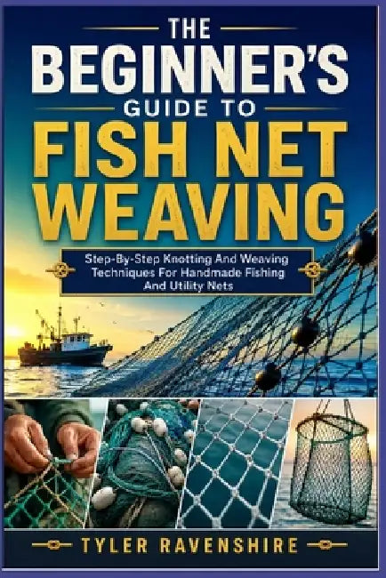 The Beginner's Guide to Fish Net Weaving: Step-By-Step Knotting And Weaving Techniques For Handmade Fishing And Utility Nets by Tyler Ravenshire