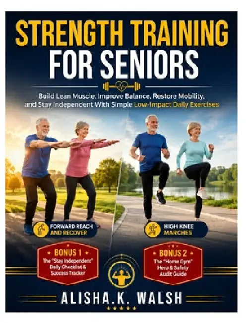 Strength Training for Seniors: Build Lean Muscle, Improve Balance, Restore Mobility, and Stay Independent With Simple Low-Impact Daily Exercises by Alisha K. Walsh