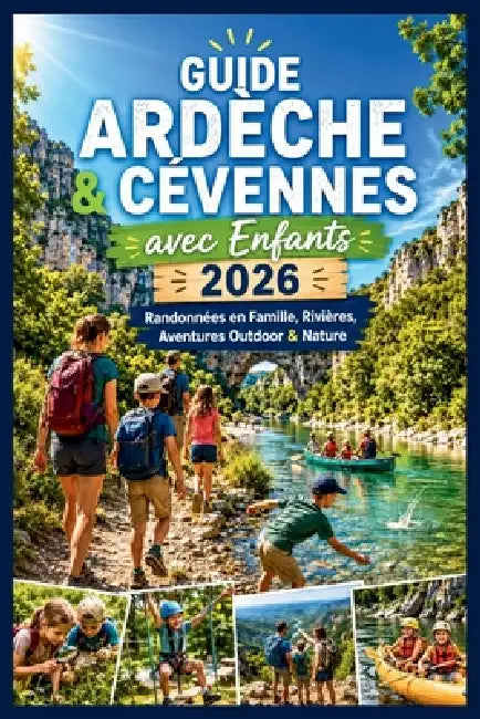 Guide Ardèche & Cévennes avec Enfants 2026: Randonnées en Famille, Rivières, Aventures Outdoor & Nature by Lamonica B. Hernandez